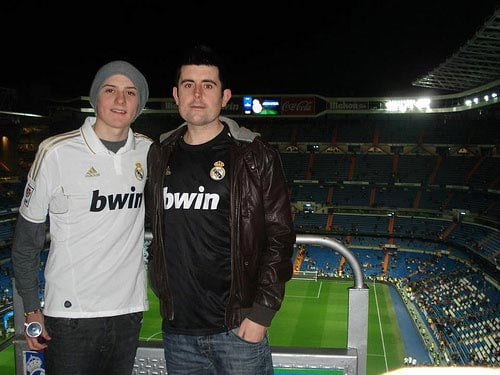 Adam Walker & Dominic Crossley visited Real Madrid